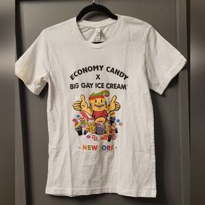 Adult S Economy Candy x Big Gay Ice Cream T-Shirt